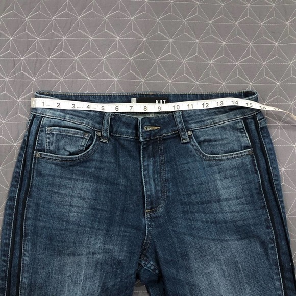 KUT from the Kloth Kelsey High Rise Ankle Flare Jeans sz 4 - Picture 5 of 7